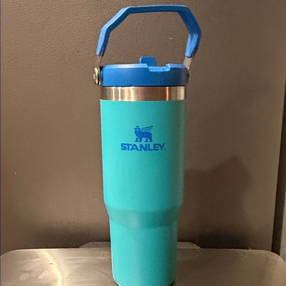 Stanley Aqua and Blue Travel Thermos